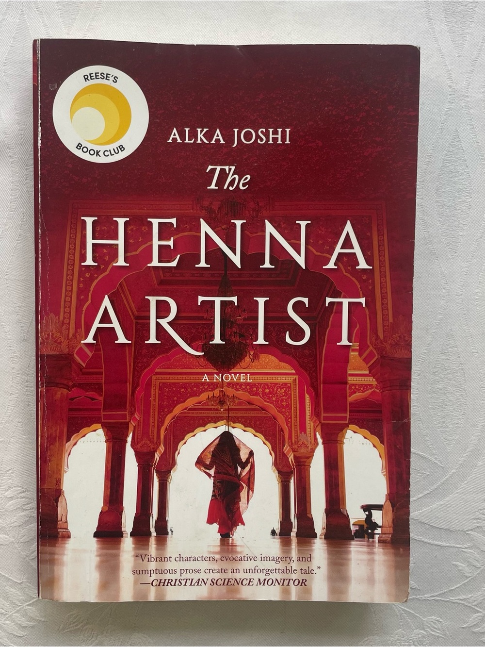 The Henna Artist by Alka Joshi Paperback Book Reese's Book Club Pick Fiction